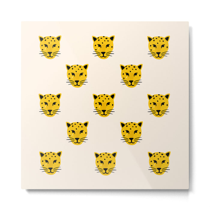 Summer Leopards Metal Print Gallery Image 1