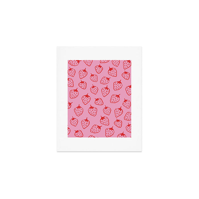 Sweet Strawberry Art Print Gallery Image 1