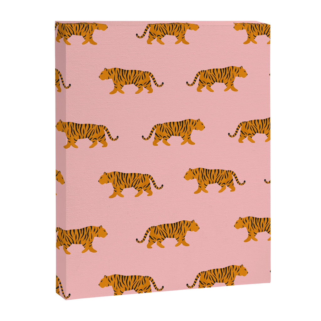 Walking Tiger Canvas Print Gallery Image 8