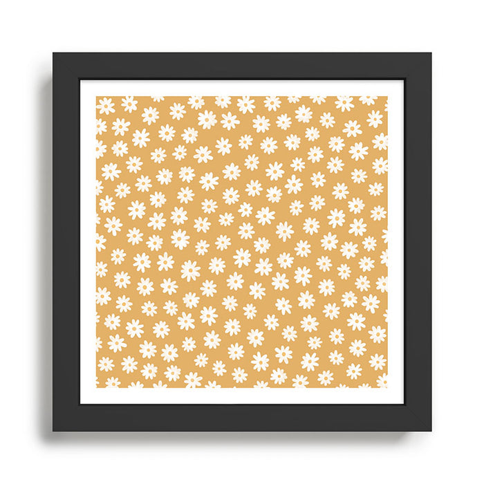 Yellow Daisy Fields  Framed Art Print Gallery Image 1