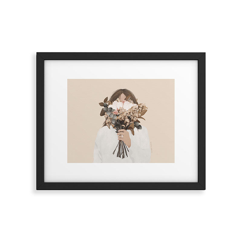 Audrielle Cream Framed Art Print Gallery Image 5
