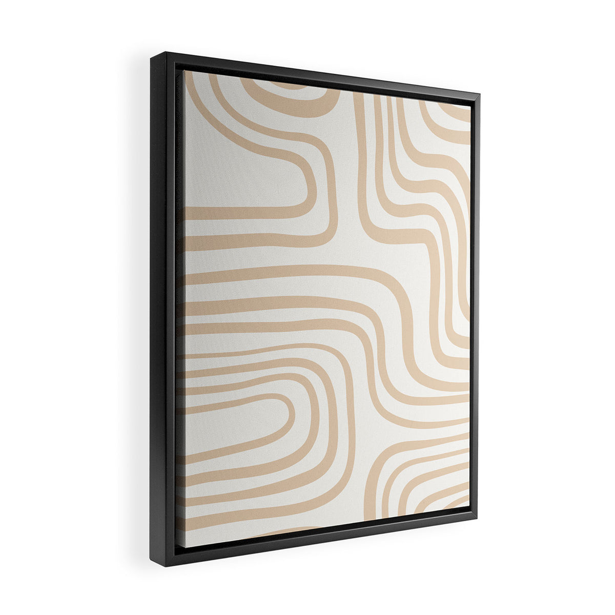 Coeur Neutral Framed Canvas Print Gallery Image 2