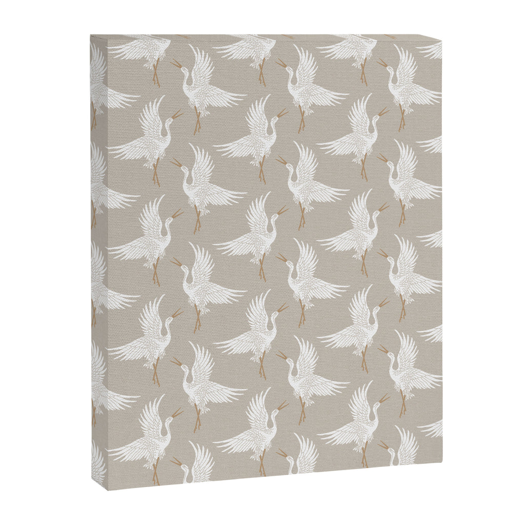 Cranes Neutral Canvas Print Gallery Image 8