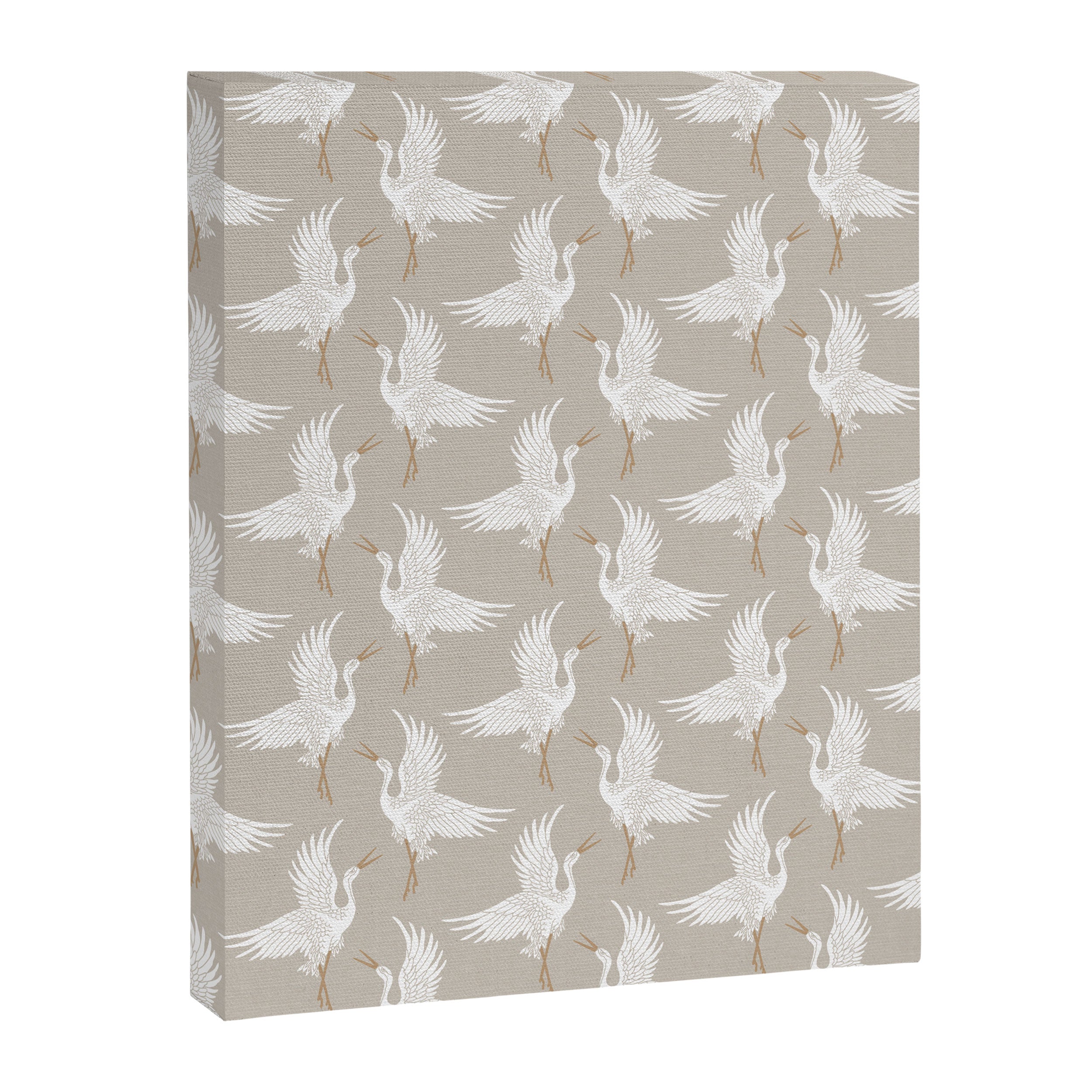 Cranes Neutral Canvas Print Gallery Image 8