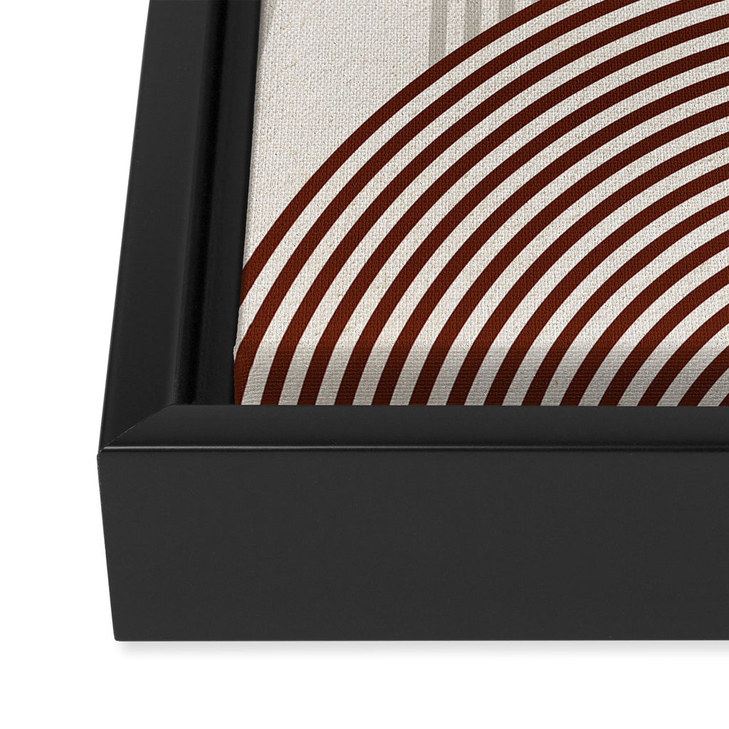 Mid Century Line Art I Framed Canvas Print Gallery Image 3