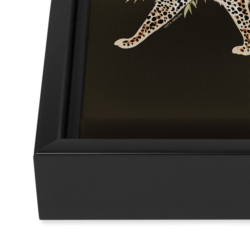 Risette Cheetah Framed Canvas Print Gallery Image 3