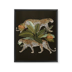 Risette Cheetah Framed Canvas Print Gallery Image 8