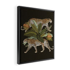 Risette Cheetah Framed Canvas Print Gallery Image 2