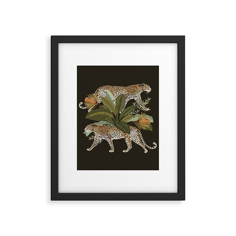 Risette Cheetah Framed Art Print Gallery Image 6