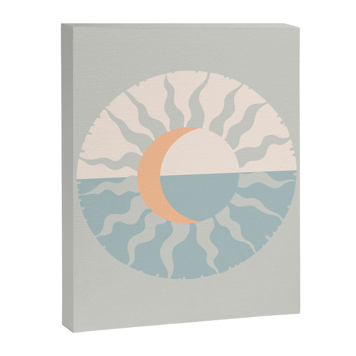 Seafoam Sunset Canvas Print Gallery Image 1