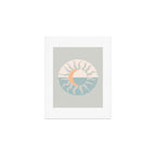 Seafoam Sunset Art Print Gallery Image 1