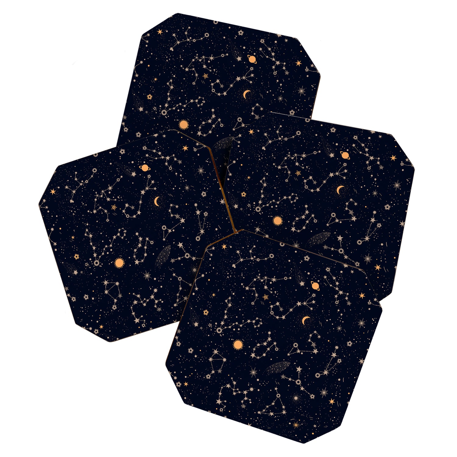 Starry Night IV Coaster Gallery Image 1