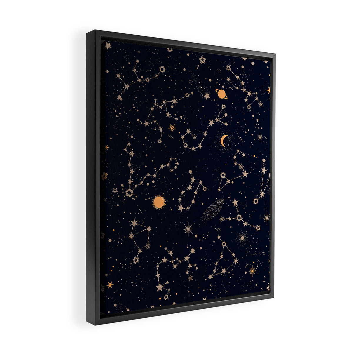 Starry Night IV Framed Canvas Print Gallery Image 2