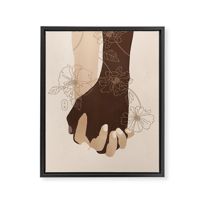 Stronger Together Framed Canvas Print Gallery Image 1