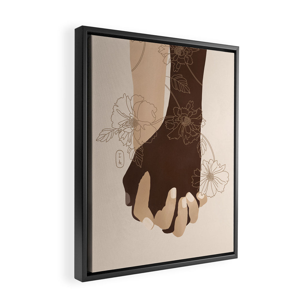 Stronger Together Framed Canvas Print Gallery Image 2