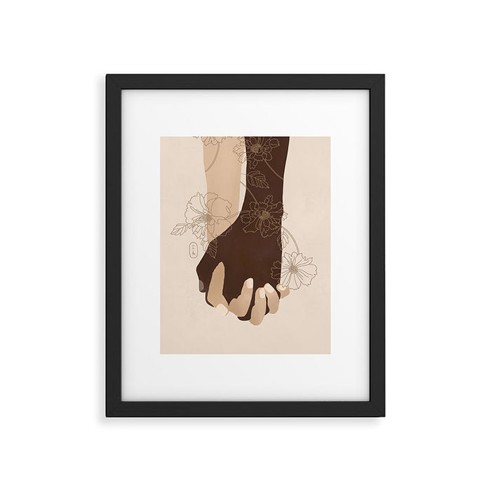 Stronger Together Framed Art Print Gallery Image 1