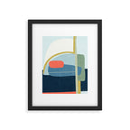 abstract movement Framed Art Print Gallery Image 5