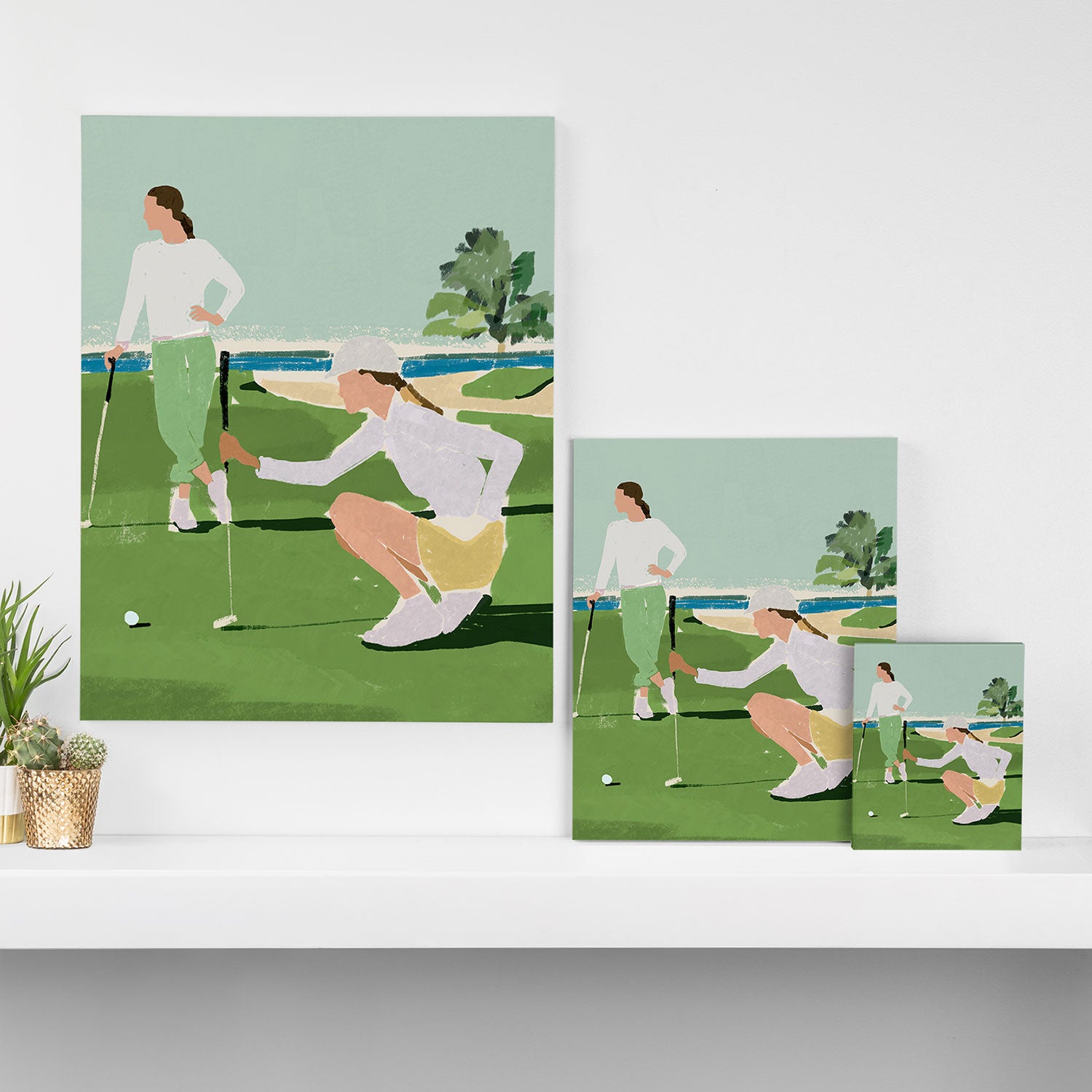 Golf Canvas Print Gallery Image 3