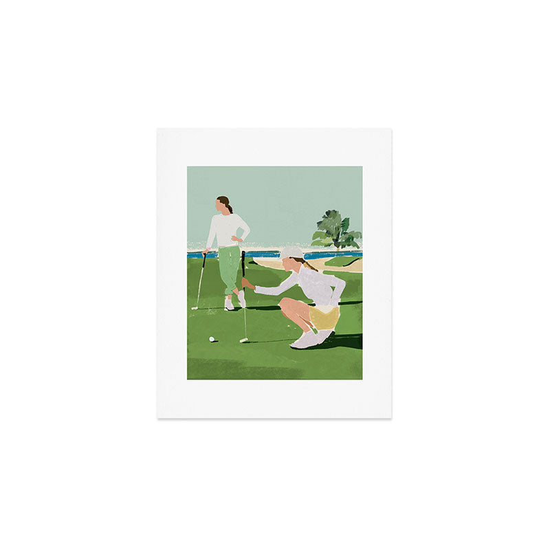 Golf Art Print