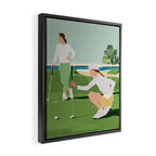 Golf Framed Canvas Print Gallery Image 2