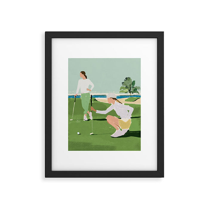 Golf Framed Art Print Gallery Image 1
