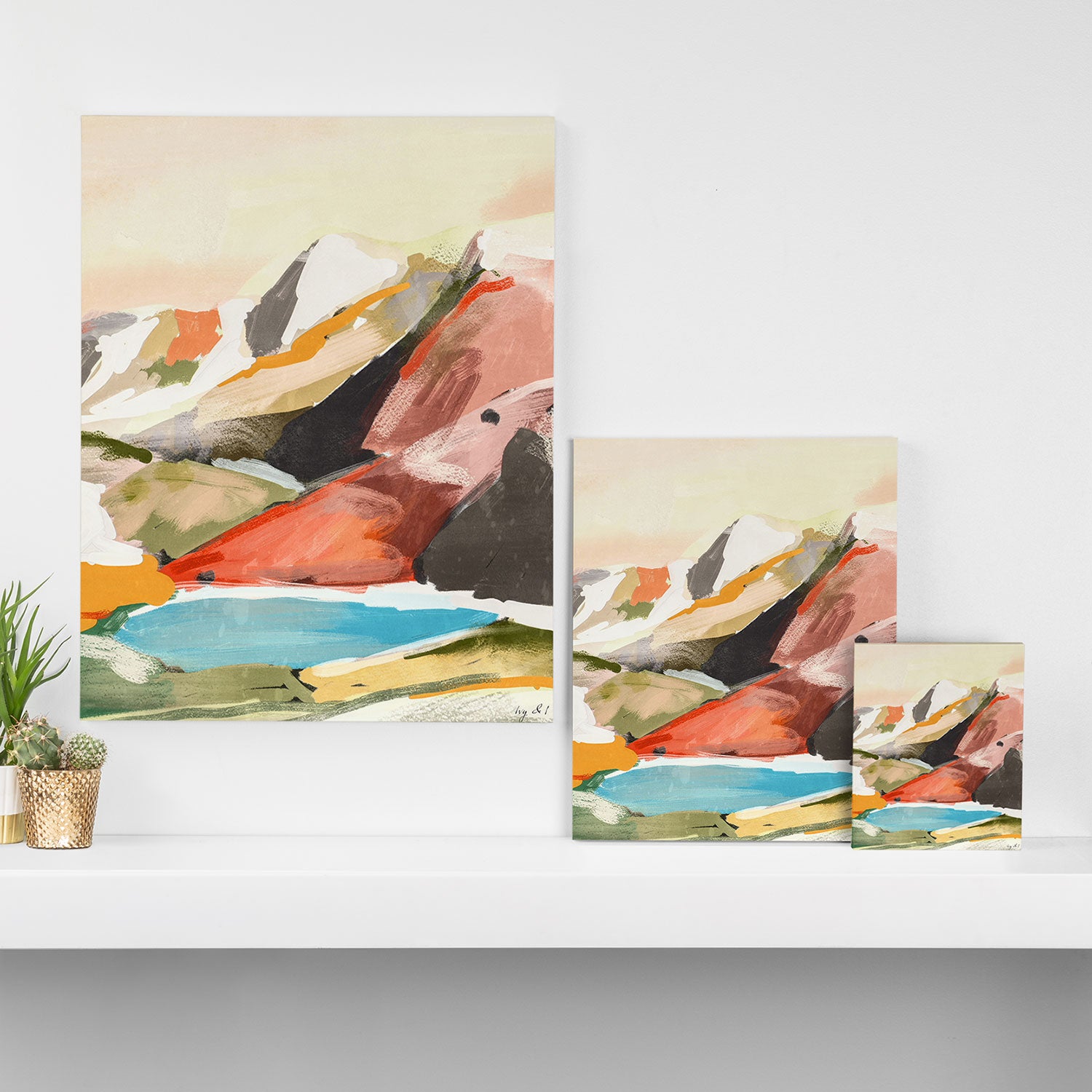 Mountain Canvas Print Gallery Image 3