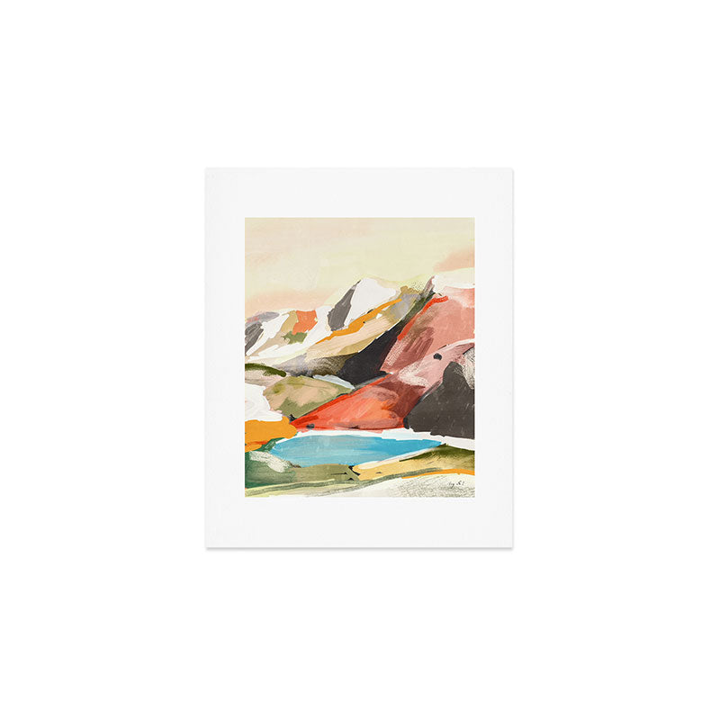 Mountain Art Print Gallery Image 1