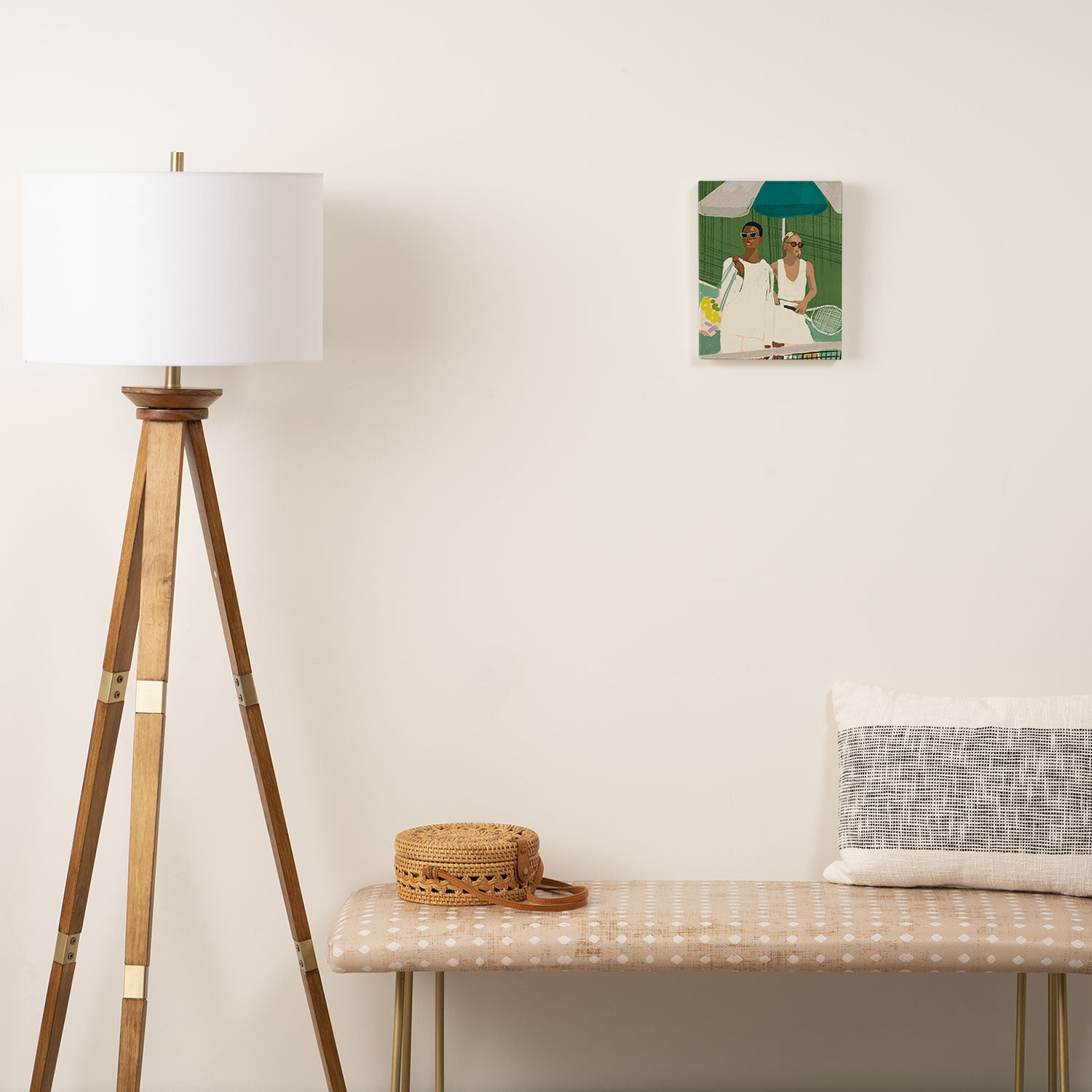 Tennis Canvas Print Gallery Image 2