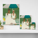 Tennis Canvas Print Gallery Image 3