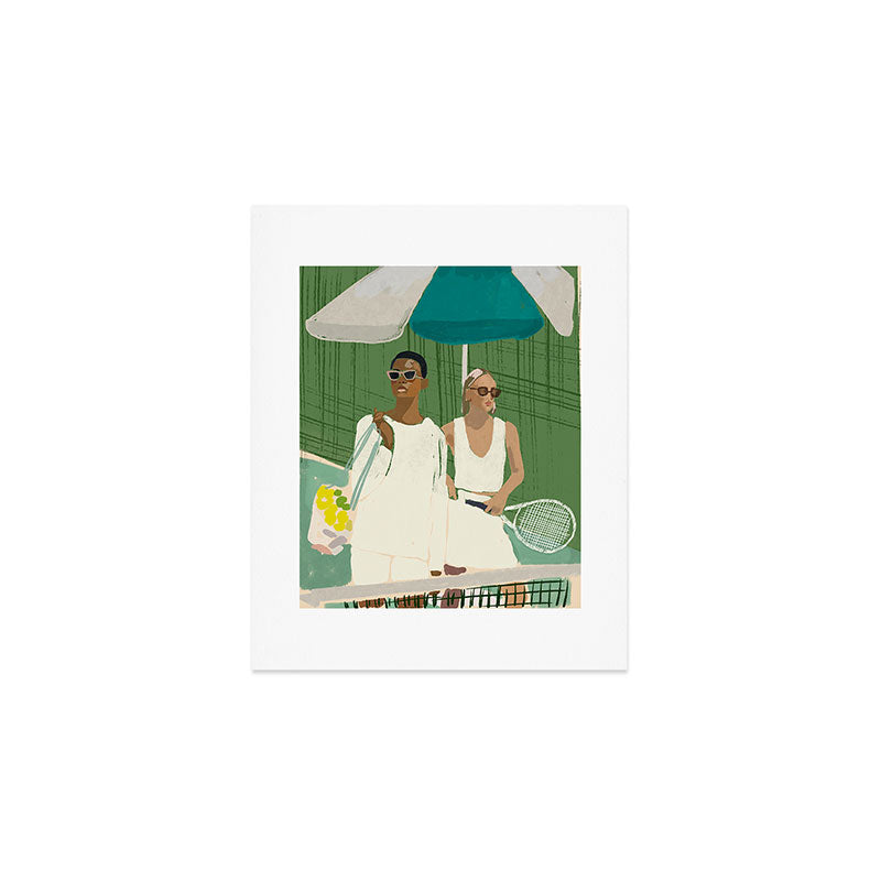 Tennis Art Print Gallery Image 1