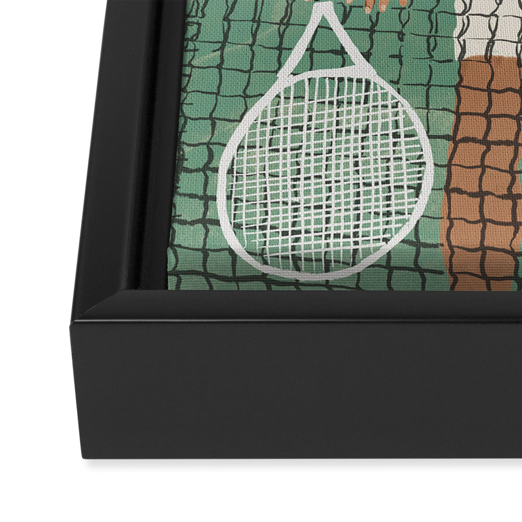 Tennis Framed Canvas Print Gallery Image 3