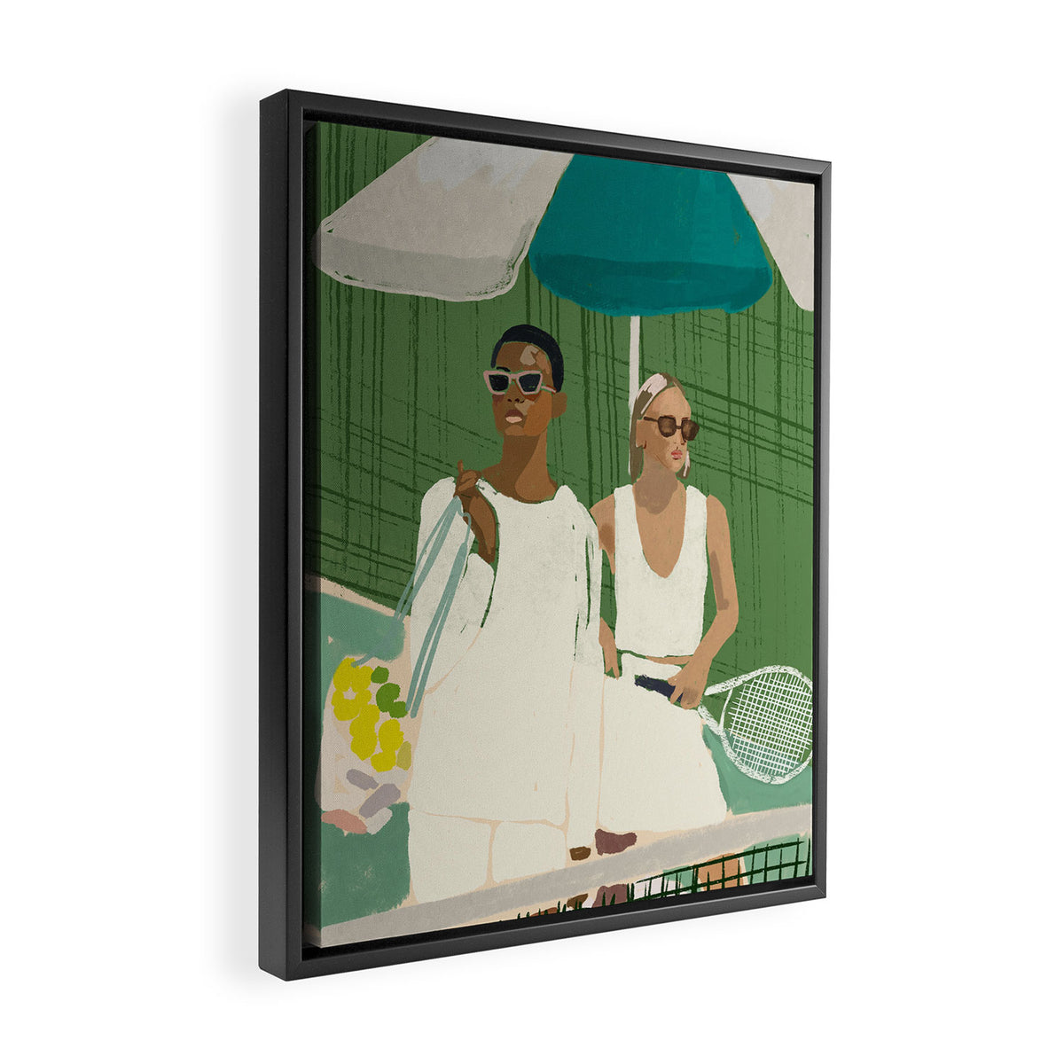 Tennis Framed Canvas Print Gallery Image 2