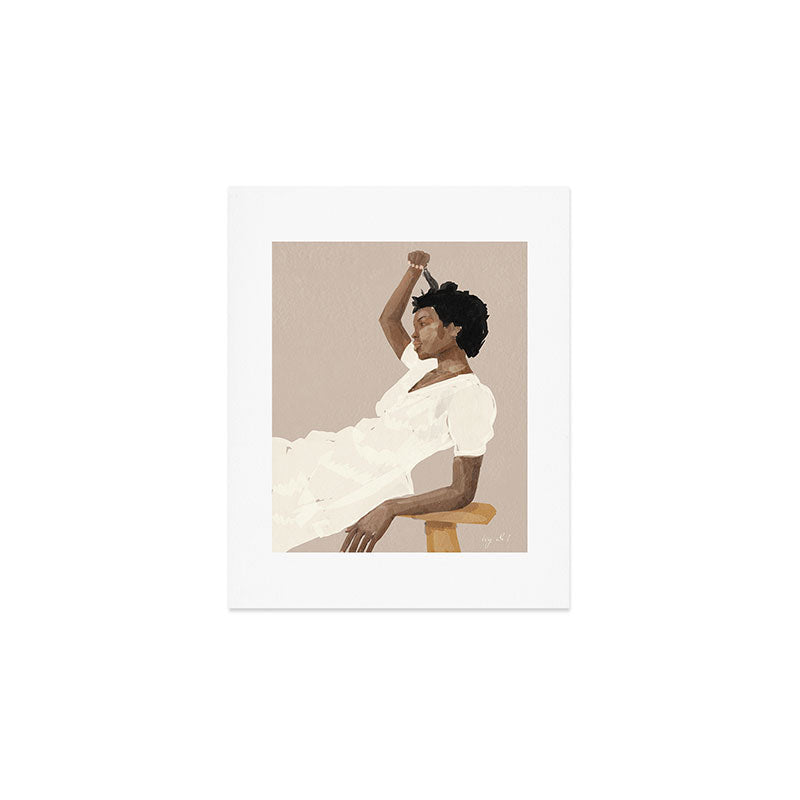 thinking about you Art Print Gallery Image 1