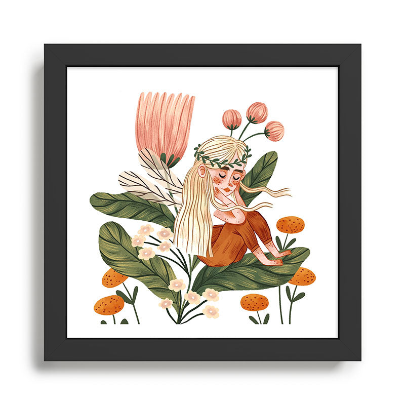 Flower Fairy Framed Art Print Gallery Image 1