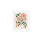 Mila I - boho nature inspired illustration Art Print Gallery Image 1