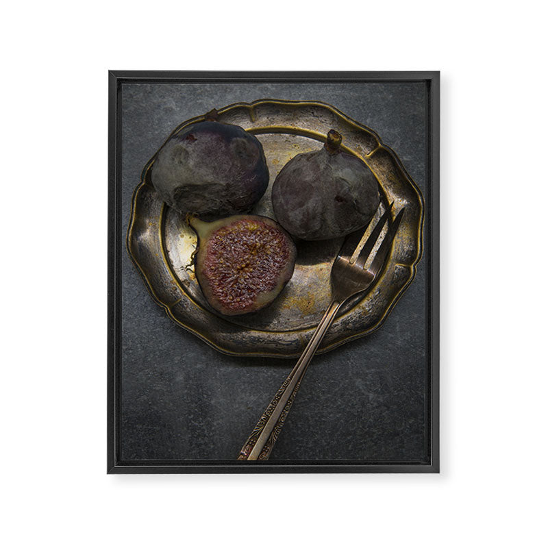 Still life with rotten figs Framed Canvas Print Gallery Image 6