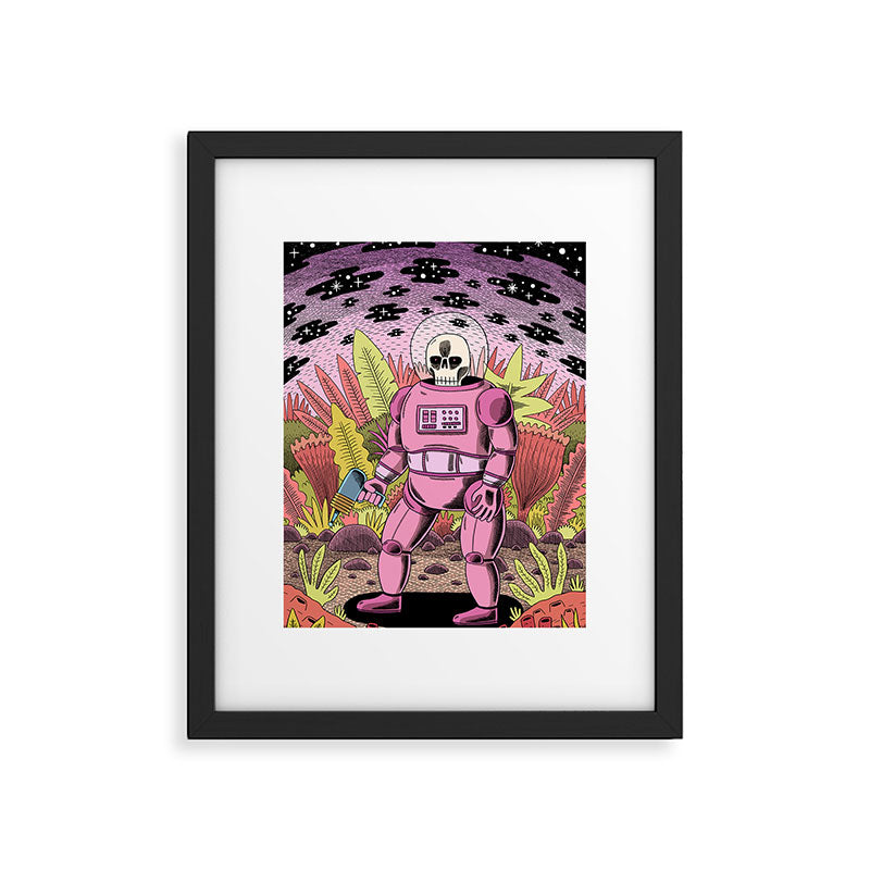The Dead Spaceman Framed Art Print Gallery Image 4