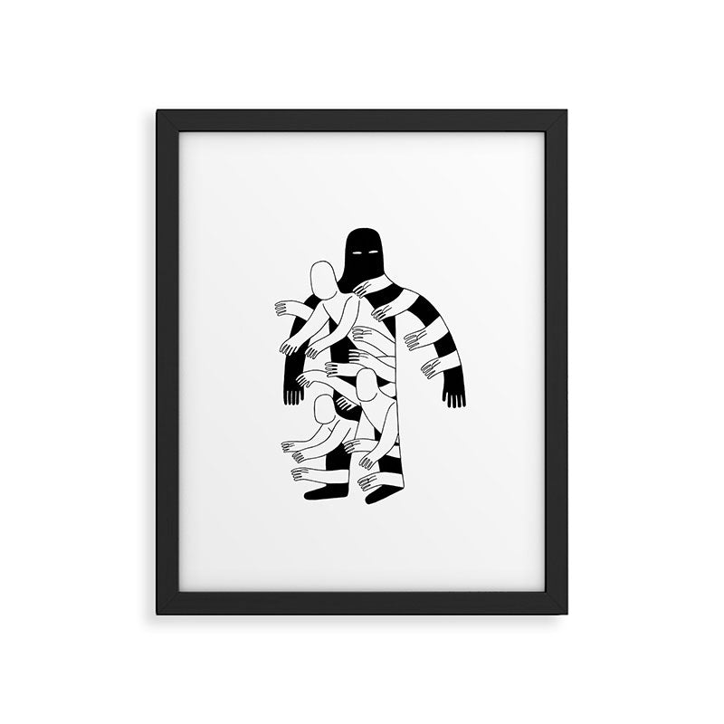 The Hole Framed Art Print Gallery Image 4