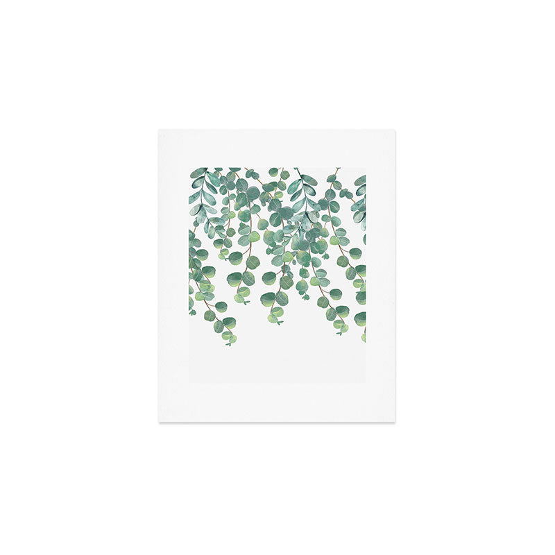 Decorative Eucalyptus Leaves Art Print Gallery Image 1