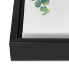 Decorative Eucalyptus Leaves Framed Canvas Print Gallery Image 3