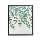 Decorative Eucalyptus Leaves Framed Canvas Print Gallery Image 8