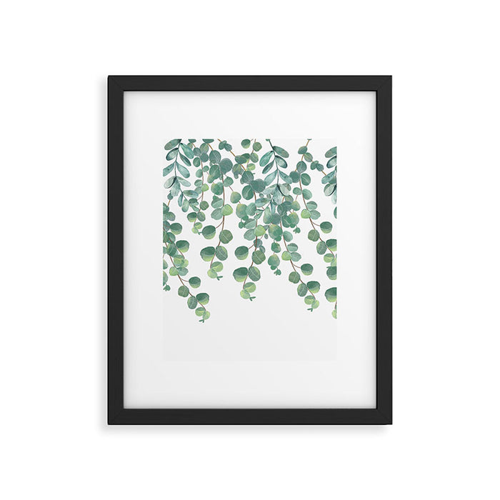 Decorative Eucalyptus Leaves Framed Art Print Gallery Image 1