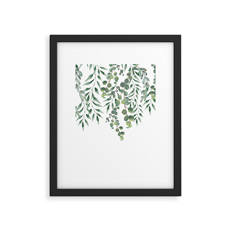 Eucalyptus Leaves  Framed Art Print Gallery Image 6