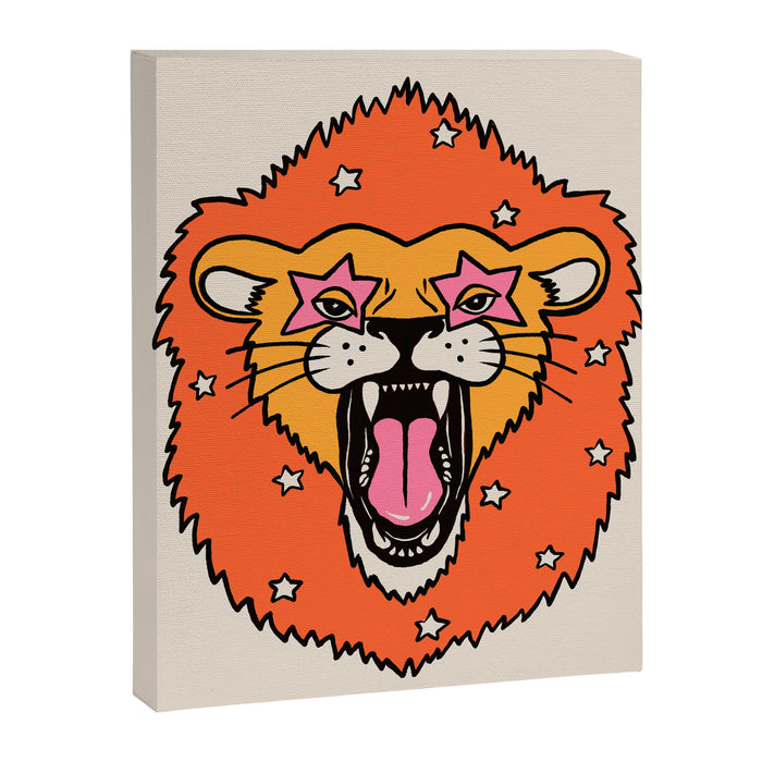 Lion Canvas Print Gallery Image 1