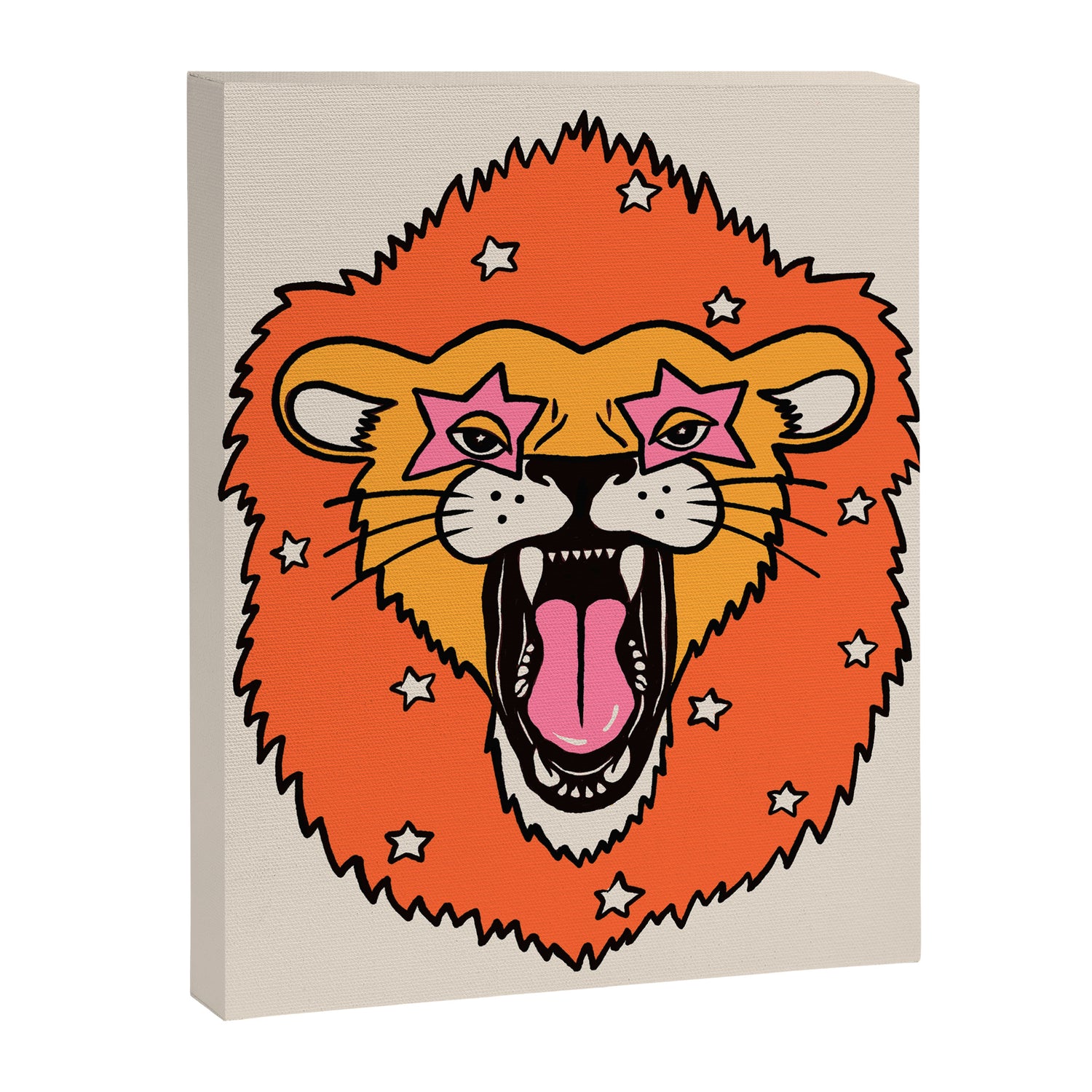 Lion Canvas Print Gallery Image 8