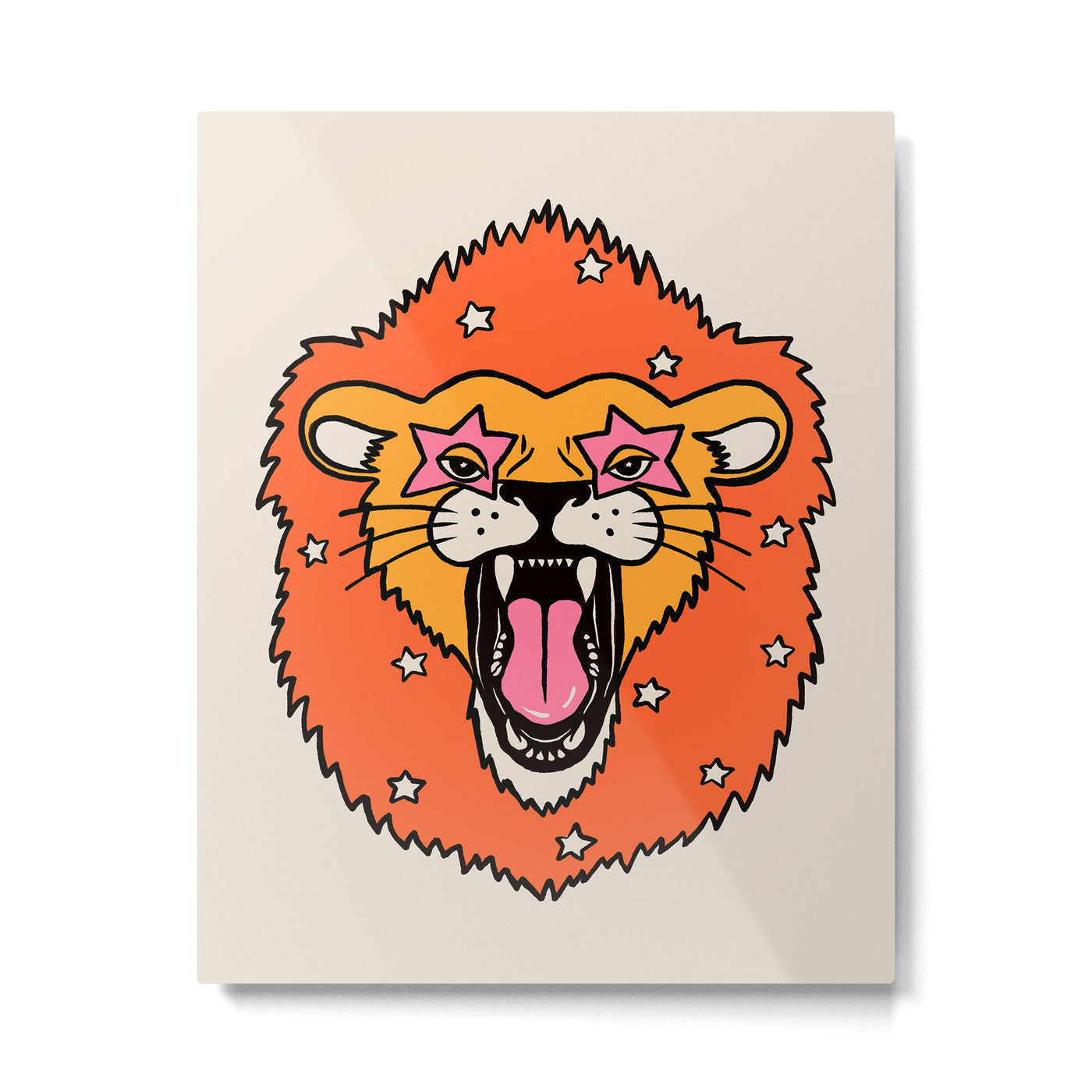 Lion Metal Print