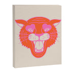 Neon Tiger Canvas Print Gallery Image 8