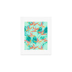 Birds Of Paradise Mint Art Print Gallery Image 1