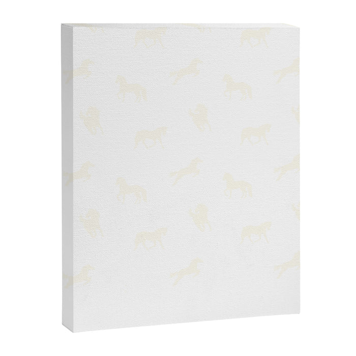 Horse Print (Navy Slate) Canvas Print Gallery Image 1