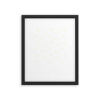 Horse Print (Navy Slate) Framed Art Print Gallery Image 6